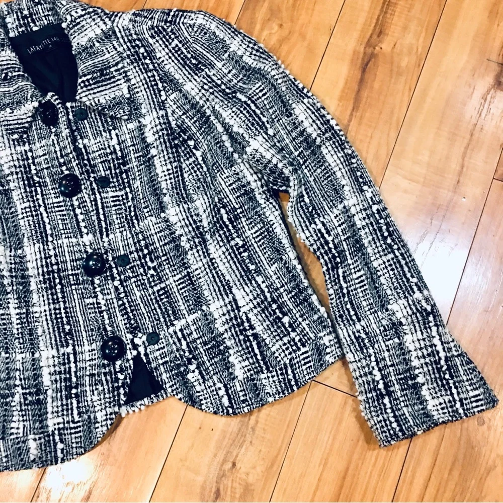 Lafayette 148 tweed blazer jacket coat workwear career luxury profession… - Picture 2 of 10